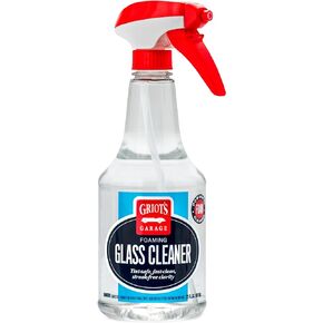 Griot's Garage 10891 Foaming Glass Cleaner 22oz – Professional Strength Formula Creates Streak-Free Cleaning – Dye-Free & Ammonia-Free Formula is Safe On Window Tint, Mirrors, & Other Glass Surfaces