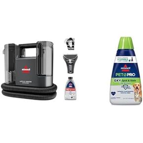 BISSELL® Little Green® Cordless Multi-Purpose Portable Deep Carpet and Upholstery Cleaner, Car and Auto Detailer with 25V Lithium-Ion Battery, 3682