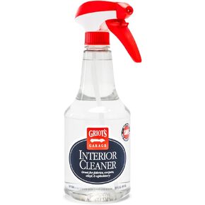 Griot's Garage 10956 Interior Cleaner 22oz – Safe on All Interior Surfaces – Carpets, Upholstery, Plastic, Etc. Contains No Dye’s or Additives, Perfect for Cars, Trucks, SUV’s, RV’s, Boats, & More!