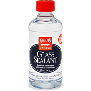 Griot's Garage 11033 Glass Sealant, 8 oz.,WHITE,RED