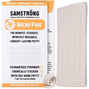 Sticky Tack - Samströng Gecko Foot Putty - The Perfect Wall Putty for Hanging Things Around The House