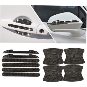 14 PCS Car Door Handle Scratch Protector,Universal Waterproof Anti-Scratches Car Door Cup Protector Transparent 14