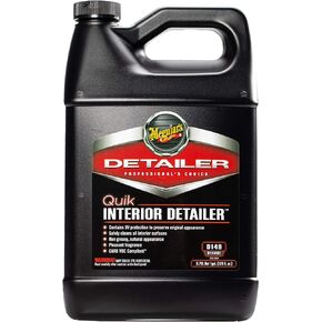 Meguiar's Professional Quik Interior Detailer D14901 - Quickly and Easily Clean and Protect Your Car's Interior - Safe on All Interior Surfaces - UV Protection in a Non-Greasy Formula, 128 Oz, 1 Gallon