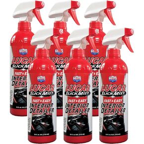 Lucas Oil 10514 Slick Mist Interior Detailer - 24 Ounce (Pack of 6)