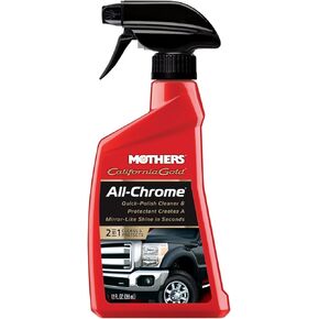 Mothers 05222 California Gold All Chrome Polish, 12 oz.