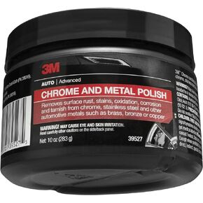 3M Chrome and Metal Polish, 39527, 10 oz , Pink
