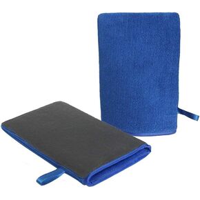 Clay Mitt, AutoCare Fine Grade Clay Bar Mitt Surface Prep Mitt Finish Clay Bar Mitt Wash Mitt Clay Eraser Mitt for Car Detailing Clay Bar Alternative Novel Detailing Tool & Kit, Creative Gift-1 Pack