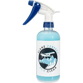 Ecoclean Waterless Cleaner - 1 Gallon, High Glossy Carnauba Wax Spray, Removes Dirt & Grime With Quick Detailer Spray, Waterless Wash and Wax for Airplanes, Cars, Bikes
