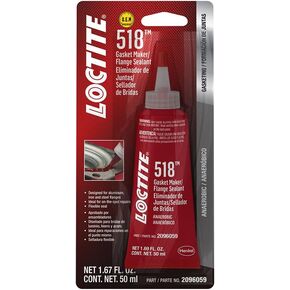 Loctite 518 Gasket Maker Flange Sealant, 50 Milliliter Tube (2096059)