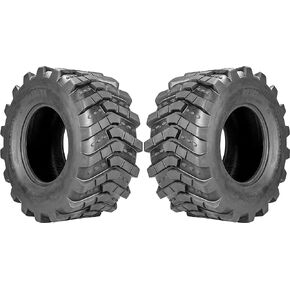 Pair of Veteran Tire and Rubber XT-41 Heavy Duty Lug Traction Tires (18x8.50-10)