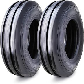 Heavy Duty 7.5L-15 Rib Implement Tire F-2 Pattern 8 Ply, Set 2-16003