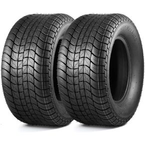 MaxAuto 205/65-10 Trailer Tires 20.5x8-10 Tractor Tires 6 Ply, Set of 2