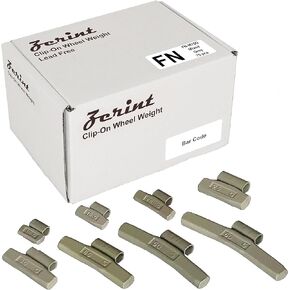FN-M75G Wheel Weight Kit FN Style ;Grey 75 pcs/kit: 10g 15pcs, 15g 20pcs, 20g 15pcs, 25g 5pcs, 30g 5pcs, 40g 5pcs, 50g 5pcs and 60g 5pcs