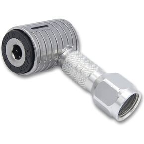 JACO Lightning XP Locking Presta Air Chuck for Bike Tires - 1/4" F-NPT (Open Flow) | Quick-Connect Presta Attachment for Tire Inflators (Patented)