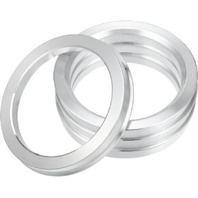 X AUTOHAUX 4pcs OD 70.6mm to ID 66.9mm Aluminum Alloy Car Auto Hub Centric Rings Wheel Bore Center Spacer Replacement