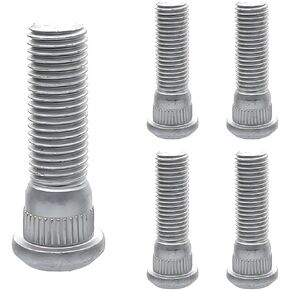 5PCS Car Wheel Studs, M12x1.5 48mm Long Extended Vehicle Wheel Steel Lug Bolts, OEM#610-266 90942-02049 Wheel Lug Stud, Auto Accessories Fit OEM#610-266 90942-02049 GS430 LS400 RX330