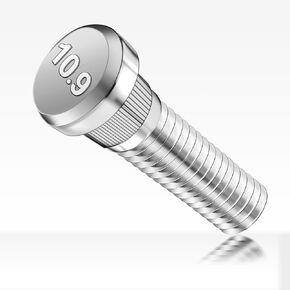 Anmxkoo Wheel Studs and Lug Nuts, 5 Pack M12x1.5 Wheel Stud, OEM Number 610-266 90942-02049, Tire Bolts Replacement for Toyota Chevrolet Lexus Scion Pontiac