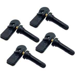 Cheriezing Programmed Tire Pressure Monitoring System (TPMS) Sensor Compatible for Select Hyundai & Kia Models - Nexo/Palisade/Santa Fe/K900/Sedona/Telluride 433MHz Set of 4
