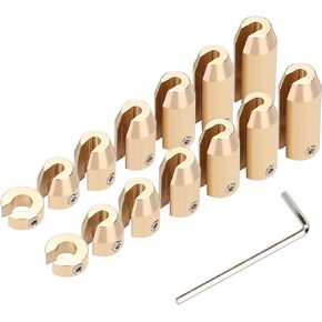 Hromee Motorcycle Spoke Wheel Weights Balance Refill Kits for Super Motor, Dual Sport, Metric Cruisers, Vintage 14 Pack