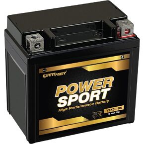 YTX5L-BS Battery replacement (5Ah, 12v, Sealed) Maintenance Free Battery ExpertPower®