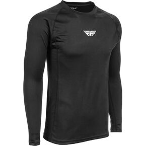 Fly Racing Lightweight Base Layer Top (Large) Black