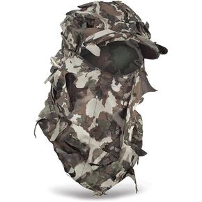 First Lite Phantom 3D Balaclava - Ultralight Mesh Camo Hunting Face Mask