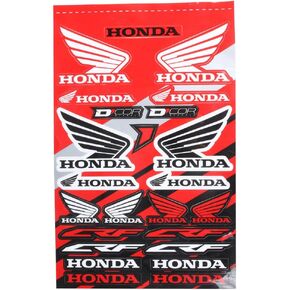 D'cor Visuals 40-10-101 Honda Decal Sheet, 1 Pack