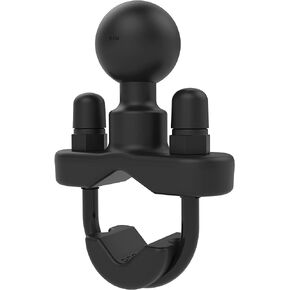 RAM Mounts Handlebar U-Bolt Base for Rails 0.5" to 1.25" in Diameter RAM-B-231ZU with B Size 1" Ball