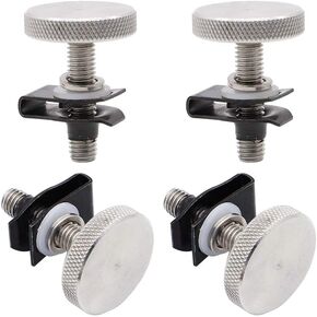 Alpha Rider Lengthen Saddlebag Locks Mounting Security Theft Deterrent For Harley Touring 1985-2020 Stainless Steel