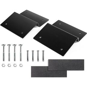 MAXXHAUL 50872 Steel Ramp Top Kit - Quickly Create Your Own Ramps with 2"x8" Planks to Safely Load ATV Motorcycle and Lawn Equipment On and Off Your Vehicle