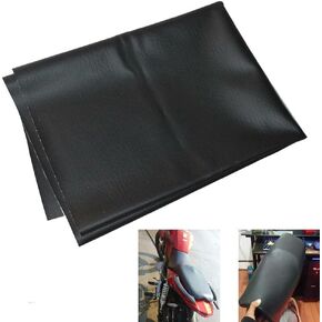 Motorcycle Seat Cover, Universal Motorcycle Flexible DIY Seat Protector 39.37 x 27.56 inch/100 x 70 cm Black