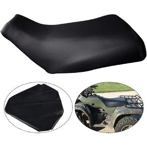 PIT66 Black PVC Leather Seat Cover Compatible with Honda 2000-2006 Rancher 350