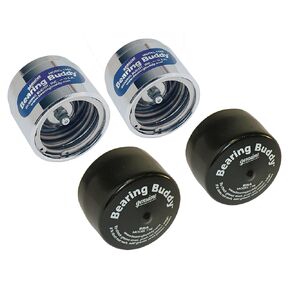 Bearing Buddy Chrome Bearing Protectors (1.980) With Bras - Pair