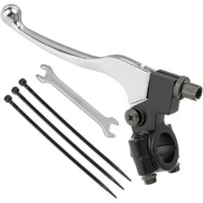 FVRITO Left Brake Handle Clutch Lever Perch for 98cc 196cc 6.5HP 5.5hp Coleman CT200U BT200X Trail 200 CC100X CT100U Baja Motovox Mini Bike Motorsports SSR125 CRF XR 70 80 XR200 Pit Dirt Bike
