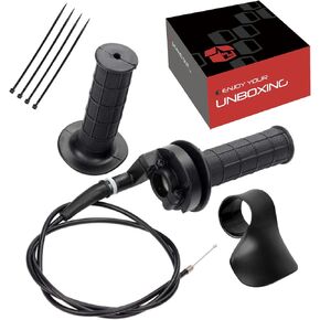 Mini Bike Throttle Assembly Throttle Cable for Coleman 200cc CT200U MB200 CT200U-EX BT200X Baja Warrior Parts Twist Throttle Motorcycle Cruise Control
