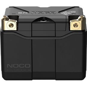 NOCO Lithium NLP5, Group 5, 250A Lithium LiFePO4 Motorcycle Battery, 12V 2Ah ATV, UTV, Jet Ski, 4 Wheeler, Quad, Riding Lawn Mower, Tractor, Scooter, PWC, Seadoo, Polaris and Generator Battery