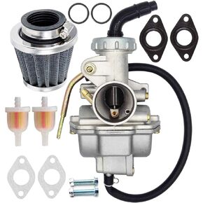 PZ20 Carburetor for Kazuma Baja 50cc 70cc 90cc 110cc 125cc TaoTao 110B NST SunL Chinese Quad 4 stroke ATV 4 wheeler Go kart Dirt Bike Honda CRF50F XL75 CRF80F XR50R│PZ20 Carb with Air Fuel Filter