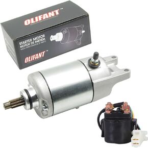 Starter Motor for Honda FourTrax 300 TRX300 TRX300FW ATV 1988-2000 TRX250 1987 ATC250 SX ATC 250 ES Big Red 246cc 31200-HC4-023 31200-HC4-033 SM13213 128000-4400 OLIFANT