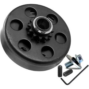 FDJ Centrifugal Clutch 3/4 10 Tooth 212cc Predator Engine Go Kart Clutch with Bolt and Washer Kit