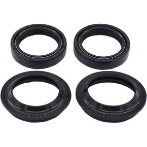 MOTOKU Set of Fork Oil Seal & Dust Seal Wiper Kit for F650GS Electra Glide Electra Heritage Softail Tour CB500X