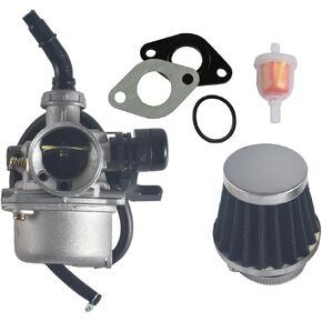 PZ19 Carburetor For 50cc 70cc 90cc 110cc 125cc ATV Bike Go Kart With Air Filter Kit