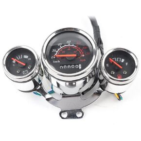 Motorcycle Instrument Kit,Motorcycle Instrument Digital Tachometer Speedometer Odometer Meter Gauge Kit