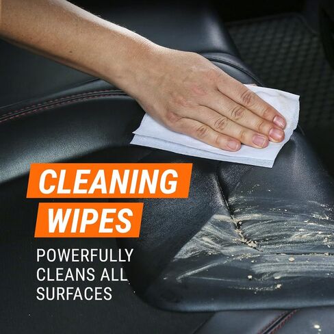 Armor All Protectant, Glass and Cleaning Wipes, Wipes for Car Interior and Car Exterior, 30 Count Each (Pack of 3) in Saudi Arabia
