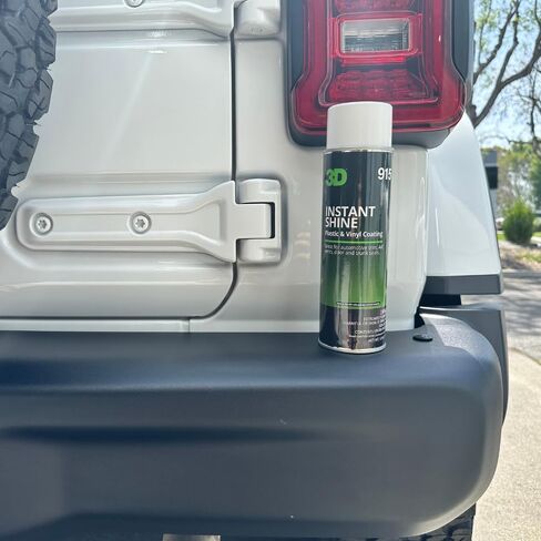 3D Instant Shine Back to Black Exterior Spray Dressing - Restores, Shines & Protects 19oz. in Saudi Arabia