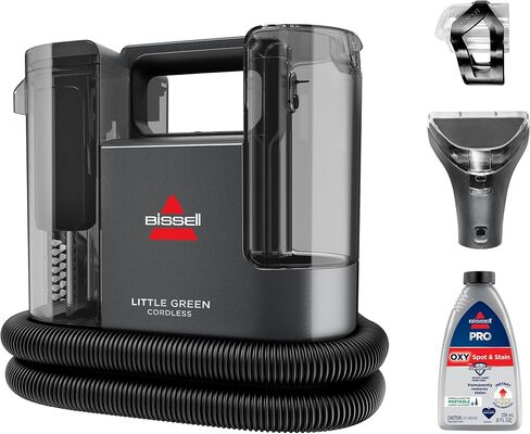 BISSELL® Little Green® Cordless Multi-Purpose Portable Deep Carpet and Upholstery Cleaner, Car and Auto Detailer with 25V Lithium-Ion Battery, 3682 in Kuwait