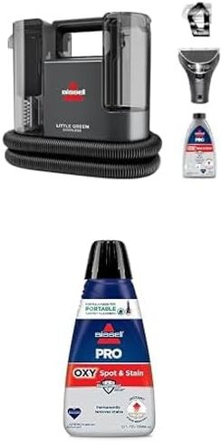BISSELL® Little Green® Cordless Multi-Purpose Portable Deep Carpet and Upholstery Cleaner, Car and Auto Detailer with 25V Lithium-Ion Battery, 3682 in Kuwait