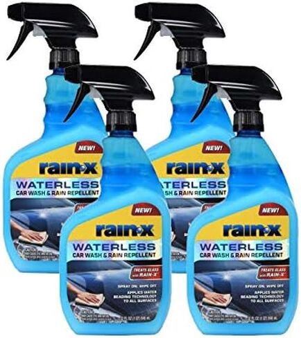 غسول السيارة بدون ماء وطارد المطر من Rain-X 620100-3PK، 23 أونصة (عبوة من 3 قطع) in Saudi Arabia