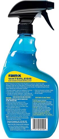 غسول السيارة بدون ماء وطارد المطر من Rain-X 620100-3PK، 23 أونصة (عبوة من 3 قطع) in Saudi Arabia