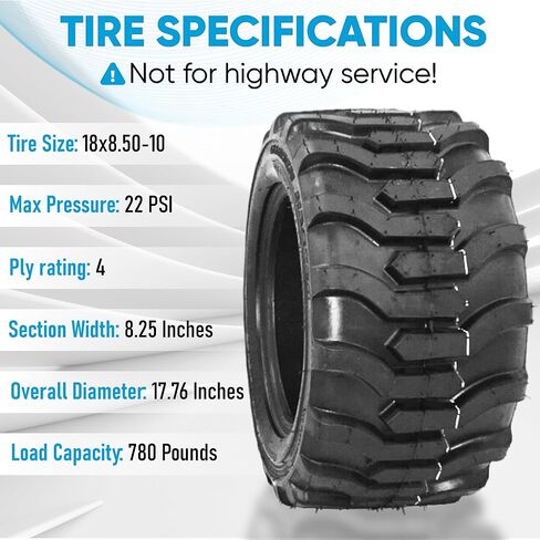 إطار جرار OTR Garden Master (18x8.50-10) in Kuwait