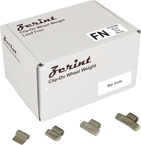 FN-M75G Wheel Weight Kit FN Style ;Grey 75 pcs/kit: 10g 15pcs, 15g 20pcs, 20g 15pcs, 25g 5pcs, 30g 5pcs, 40g 5pcs, 50g 5pcs and 60g 5pcs in Saudi Arabia